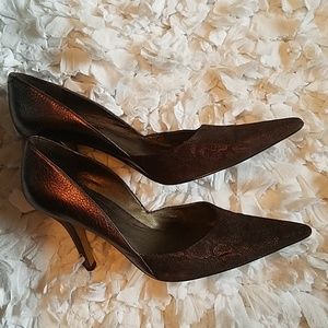 Nine West Brown Heels